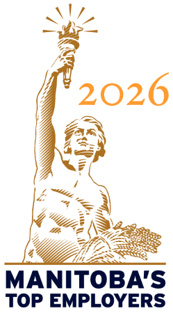 2026 Manitoba's Top Employers logo.