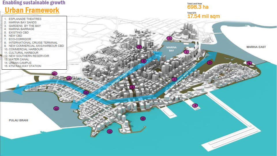 Singapore masterplan drawing