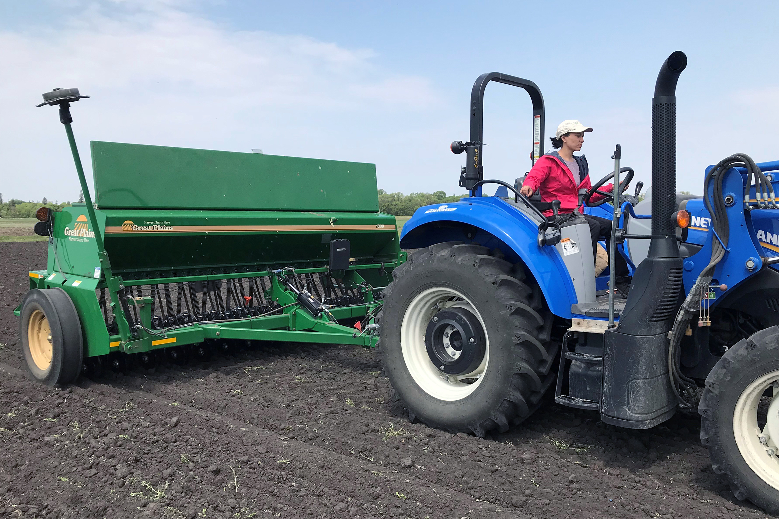 Dr Michelle Carkner on tractor pulls machinery