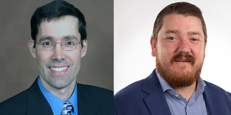 Gerald Heckman and Davy Ireland