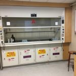 A fume hood.