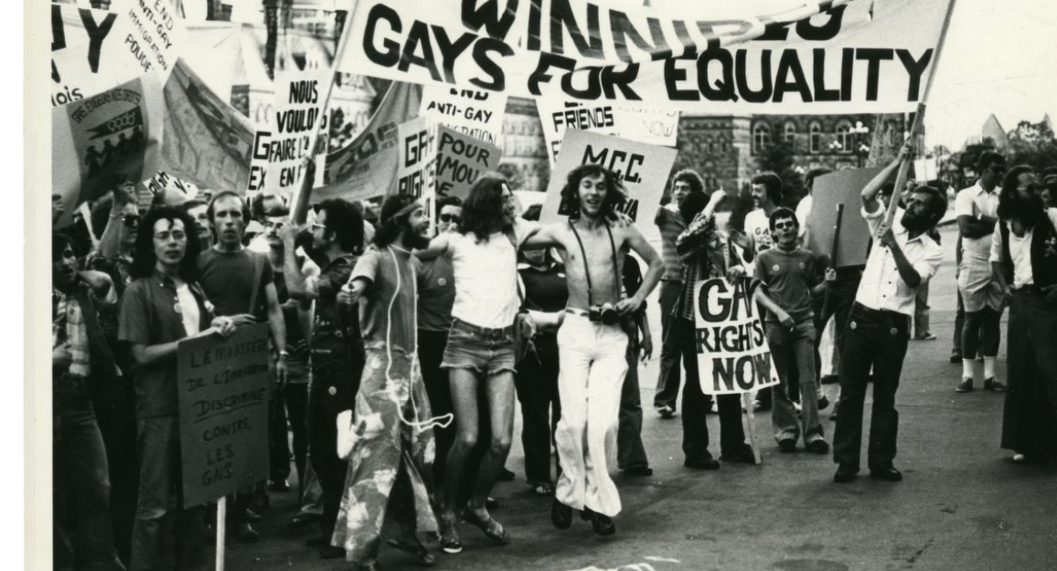 Manitoba gay pride parade 1974