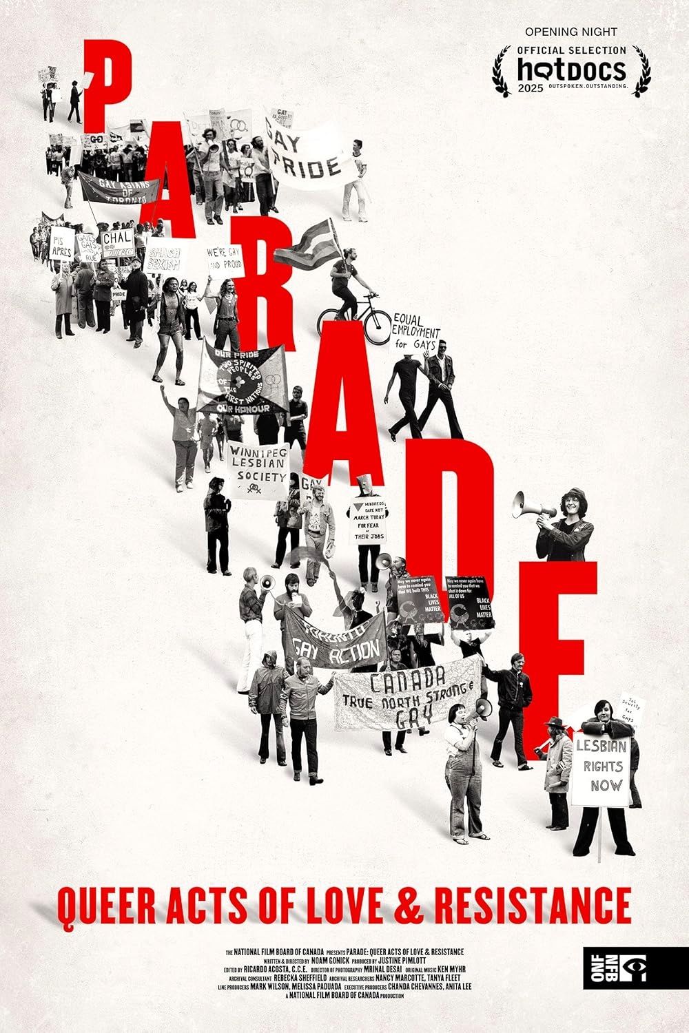 Poster for Parade: Queer Acts of Love and Resistance
