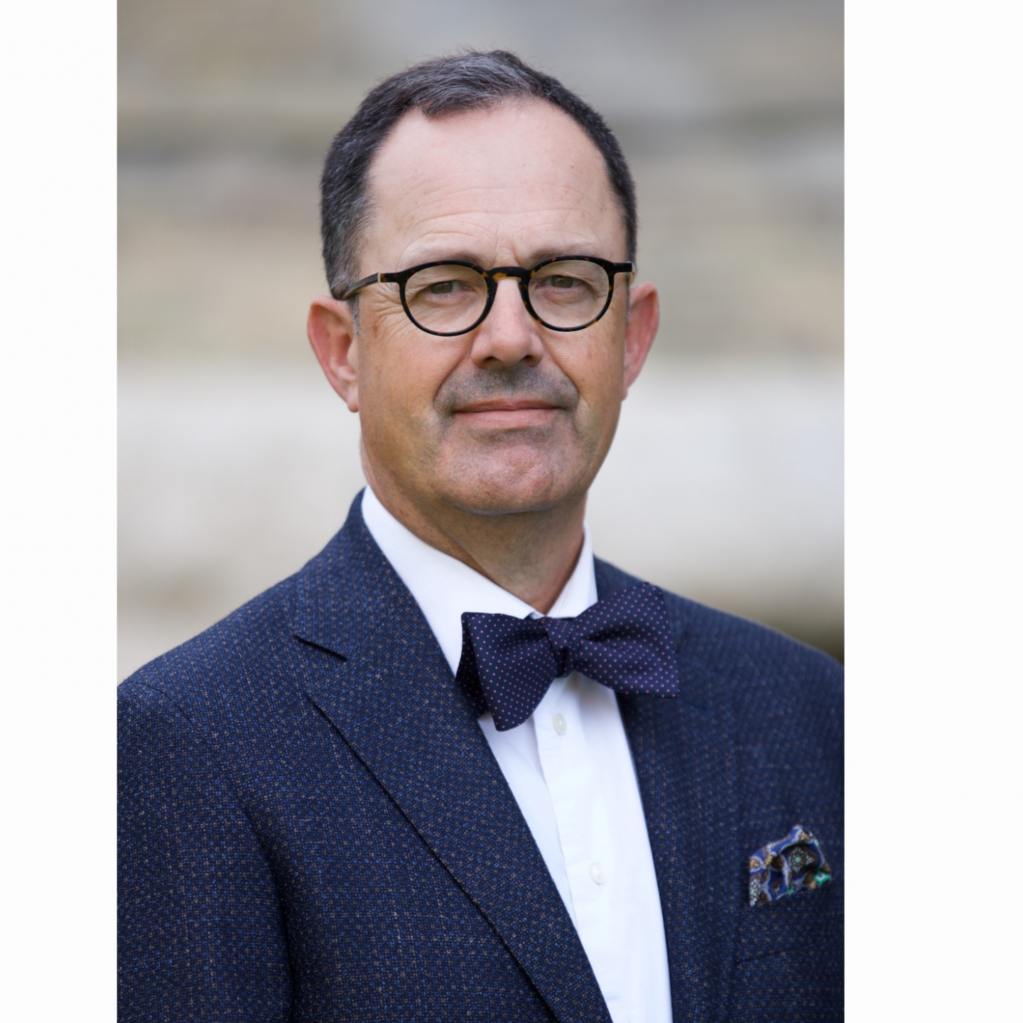 Portrait of Dr. Peter Nickerson. 