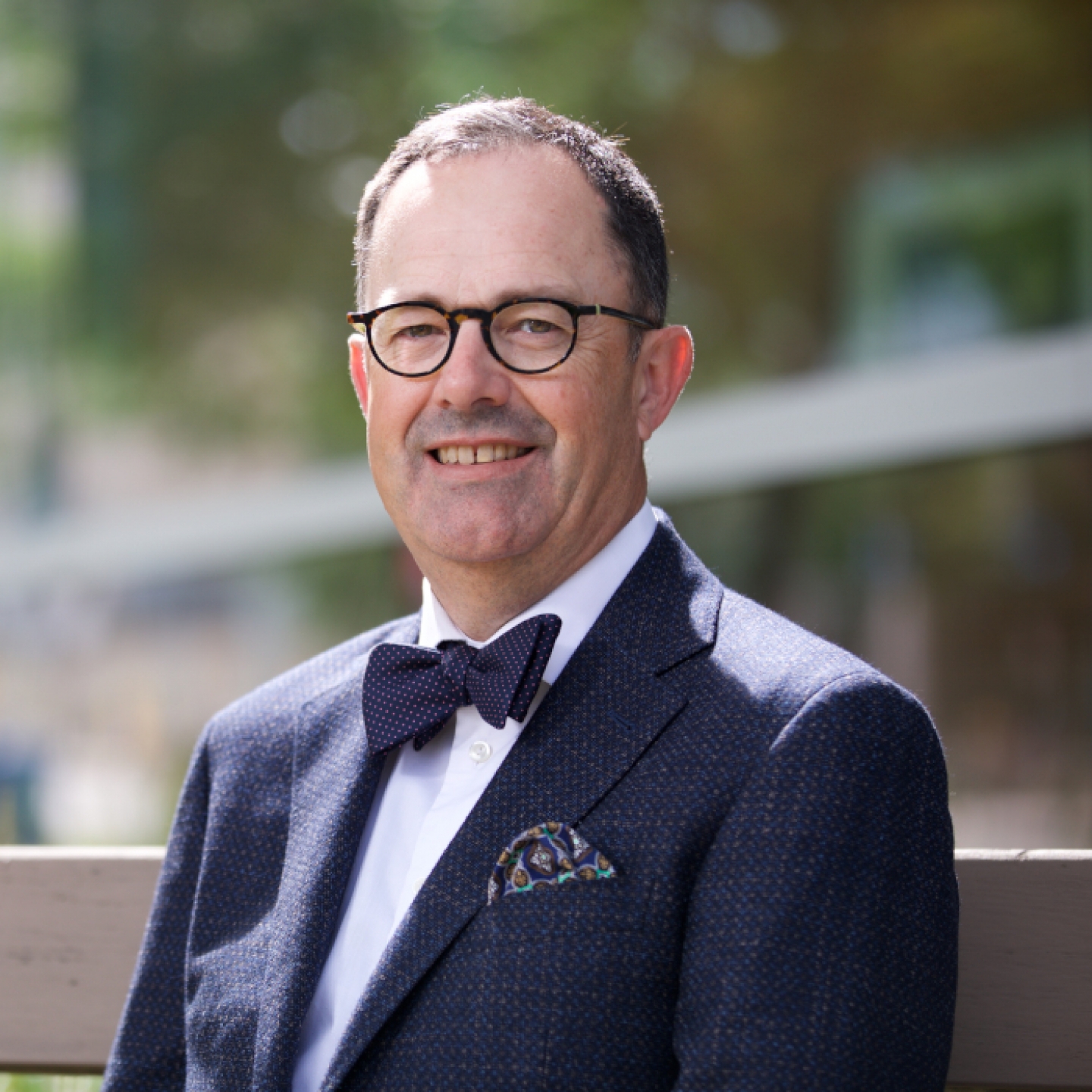 Portrait of Dr. Peter Nickerson.