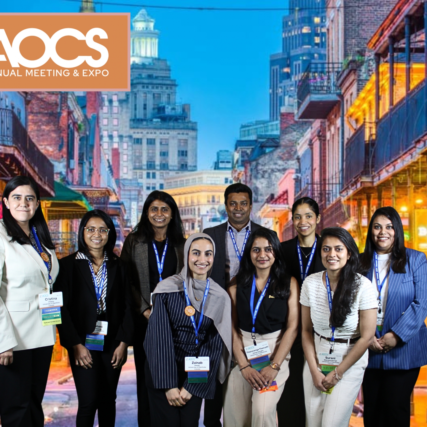 Presenting their research, co-chairing technical sessions, and leading student-focused initiatives.