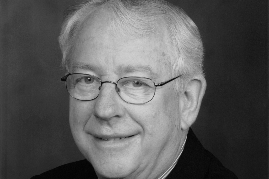 Black and white portrait of Jerry L. Gray