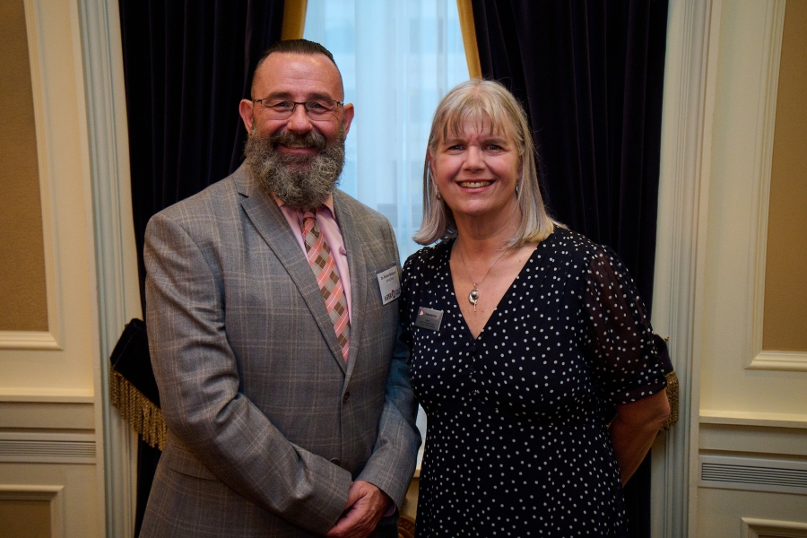 Dr. Robert Biscontri and Kelly Mahoney