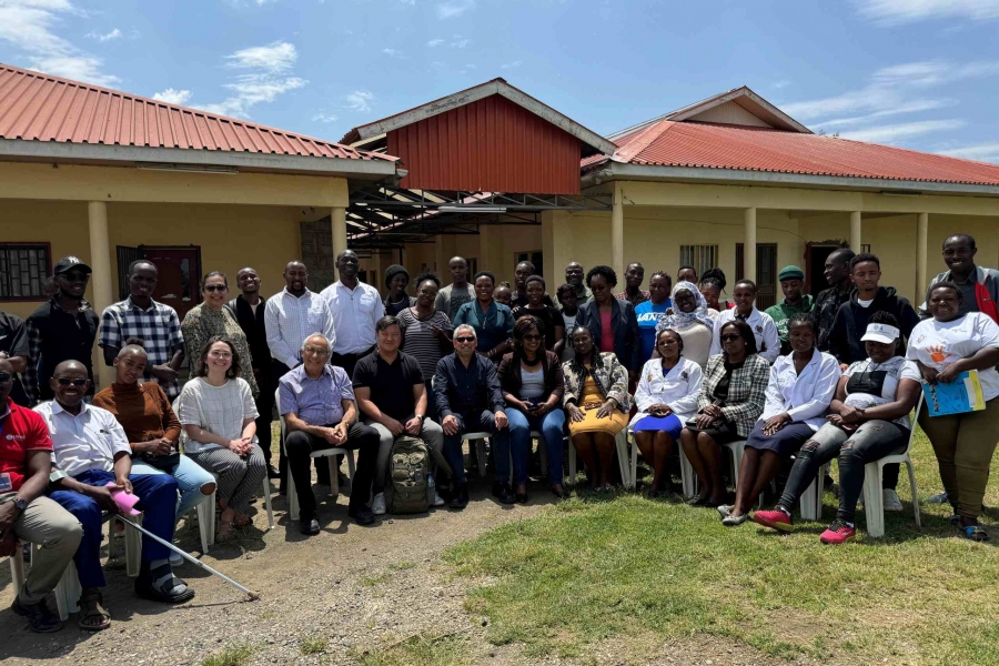 Africa research visit Pinto