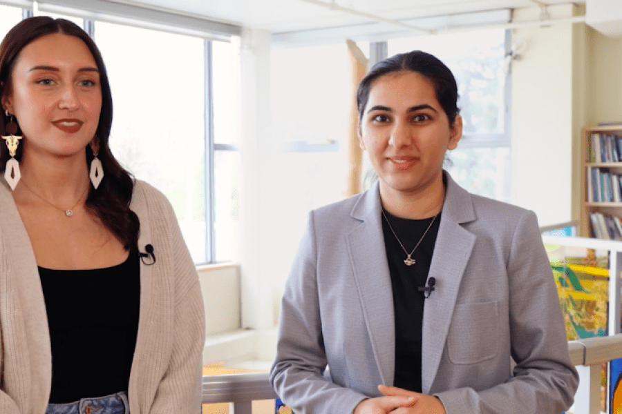 Katie MacKenzie and Divya Sharma