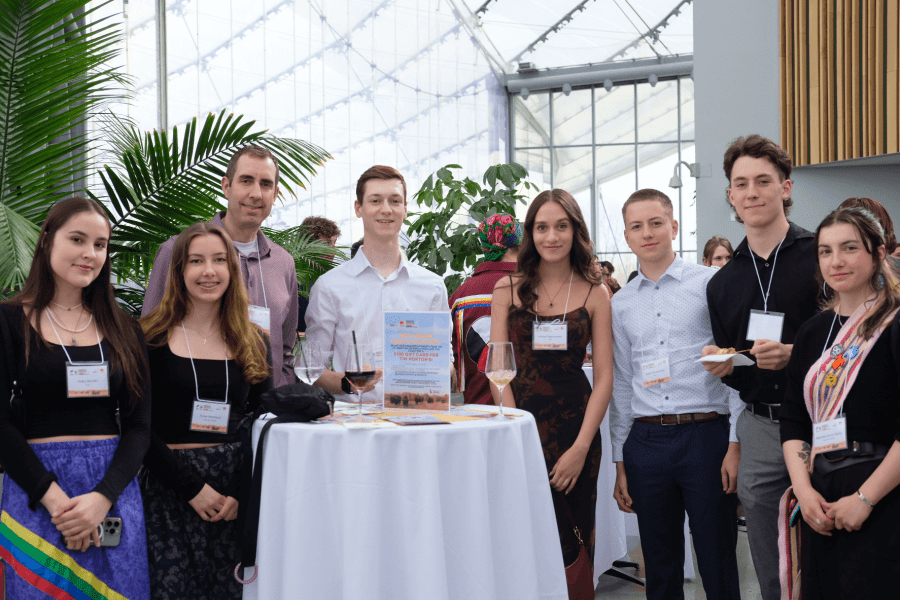 Students in Indigenous leadership program annual event at Leaf.