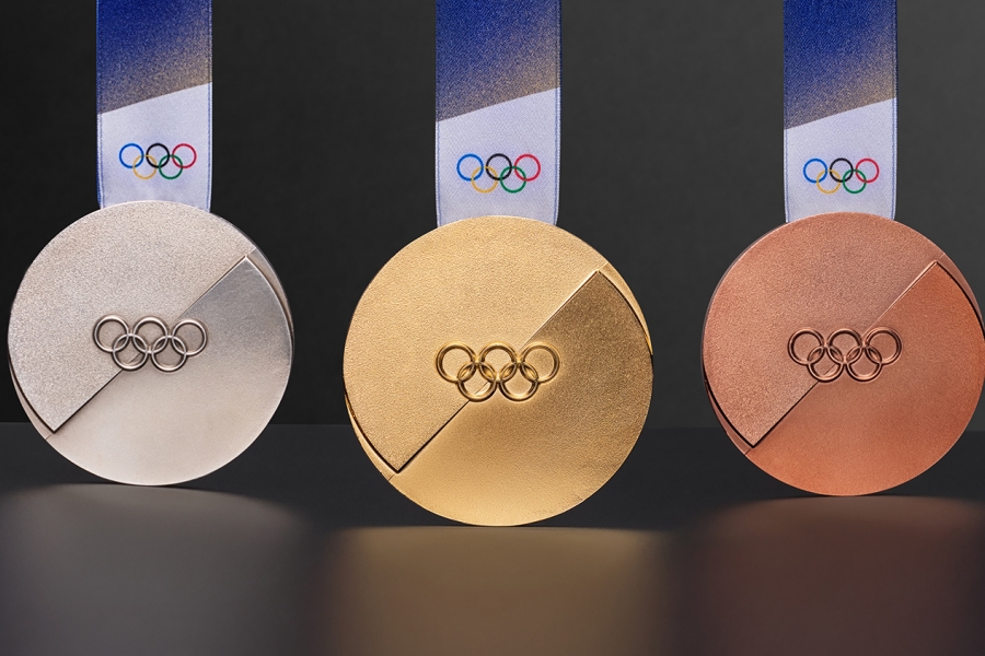 Milano Cortina 2026 Winter Olympic Games medals.