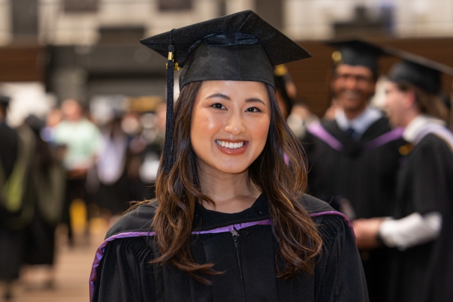 Portrait of Dr. Odile Huynh. 