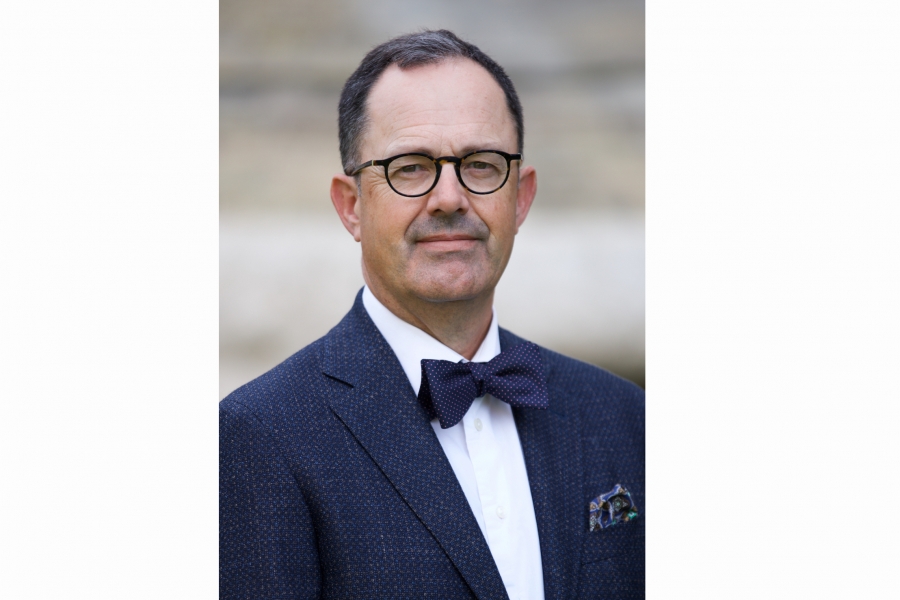 Portrait of Dr. Peter Nickerson. 