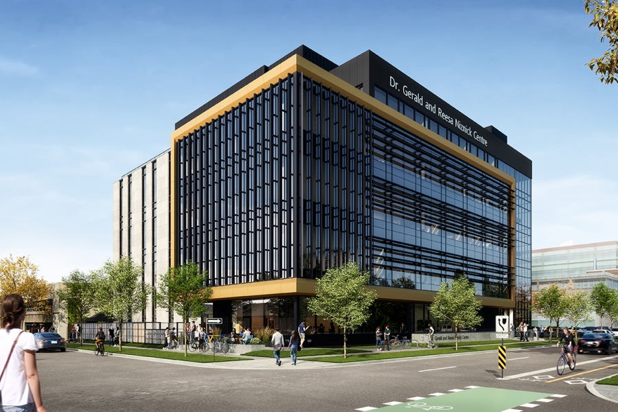 Rendering of the Dr. Gerald and Reesa Niznick Centre