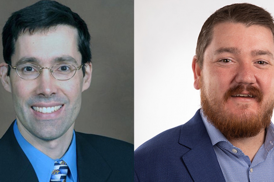 Gerald Heckman and Davy Ireland