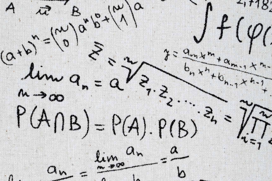 Mathematics featuring an equation.