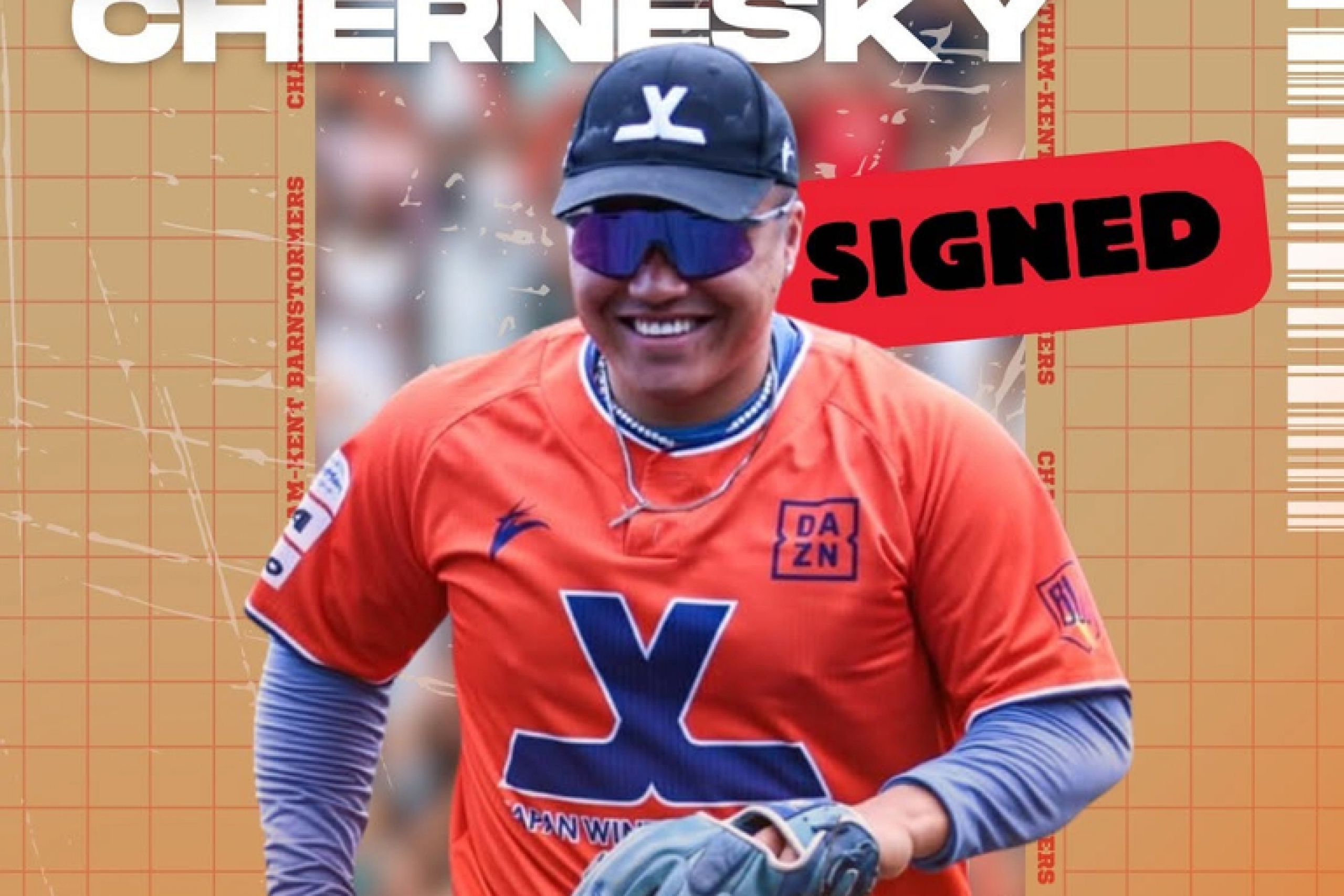 A baseball player