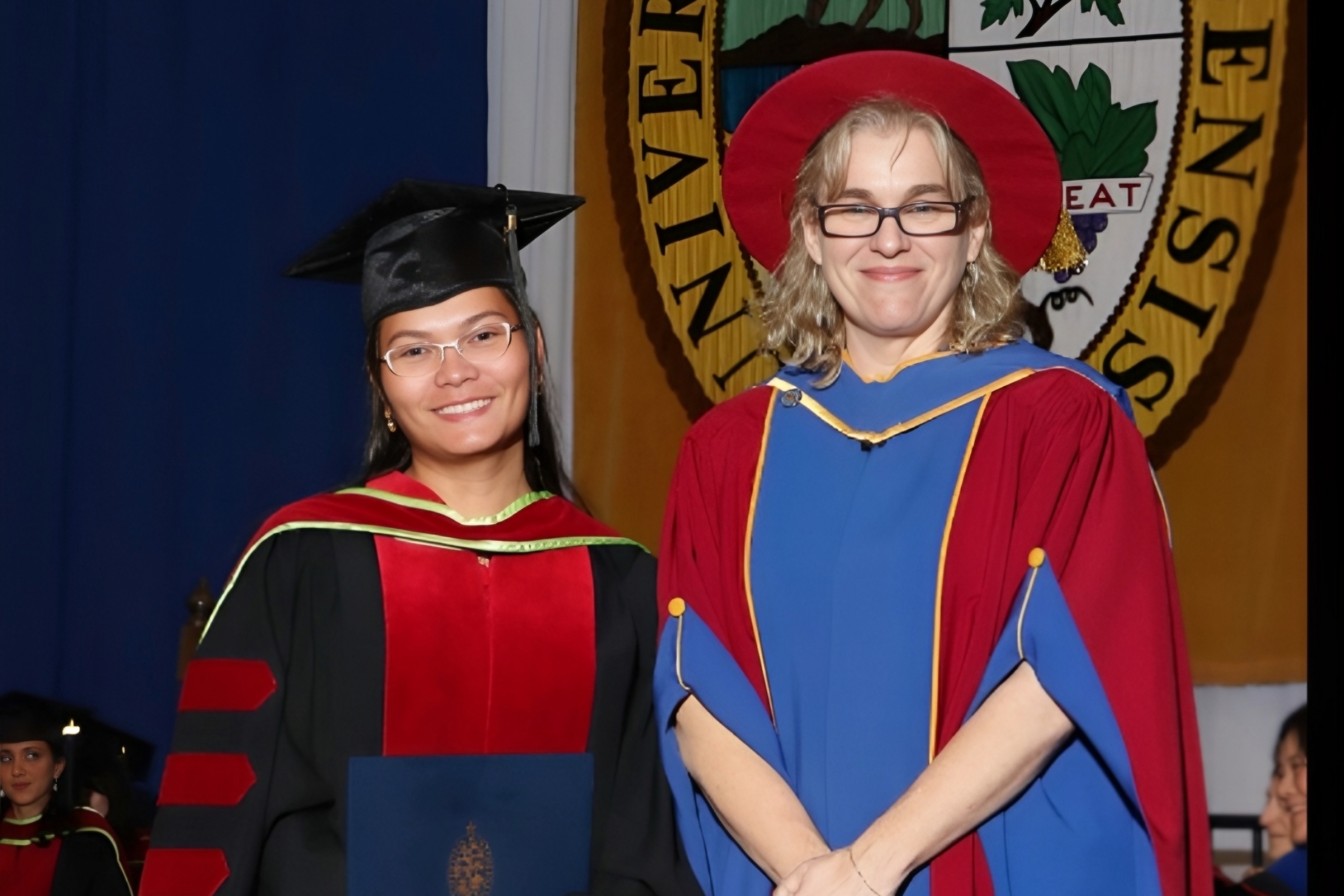 Dr. Little Hermie Monterde and Dr. Kelley Main