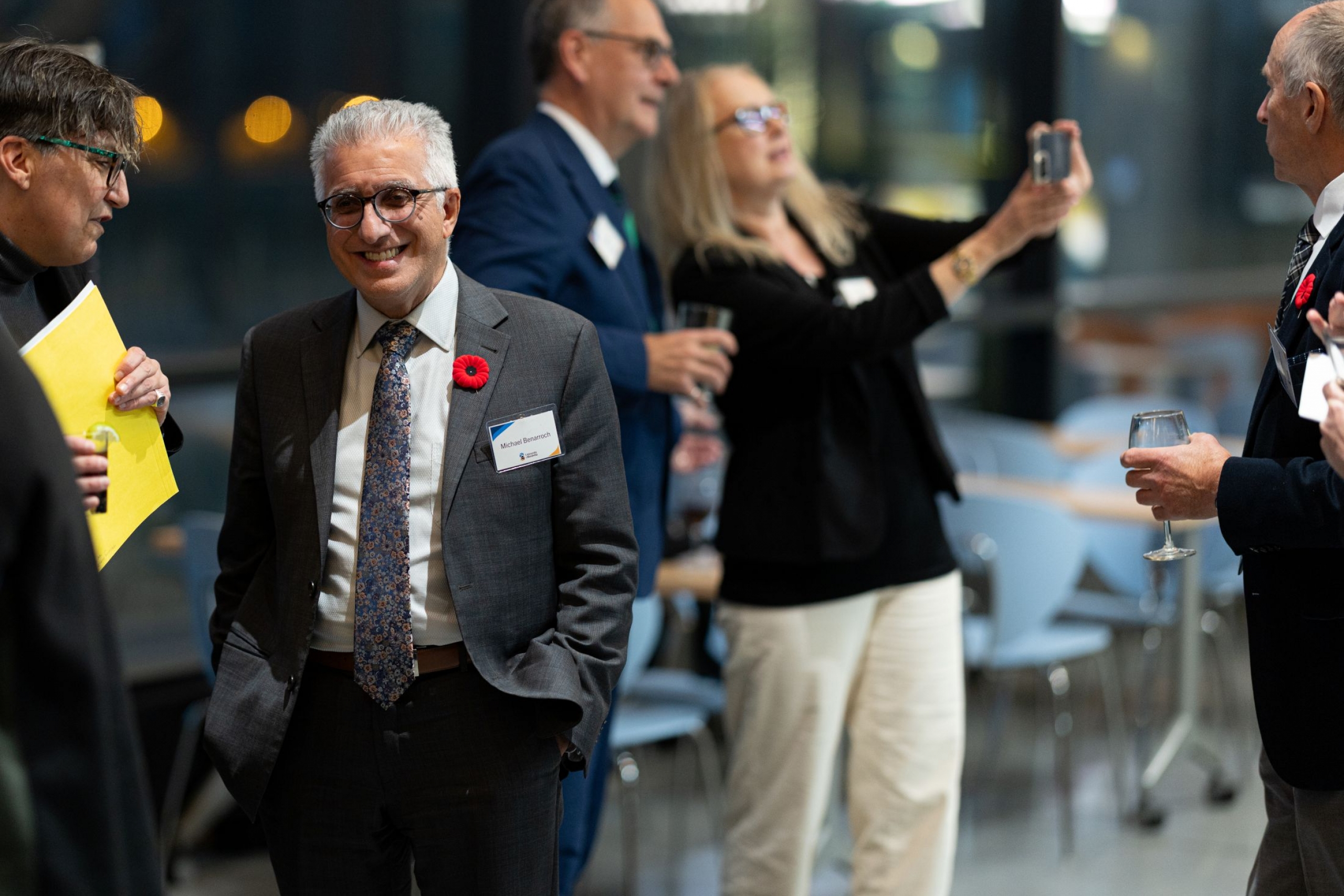 Tracey Peter and Michael Benarroch with other guests