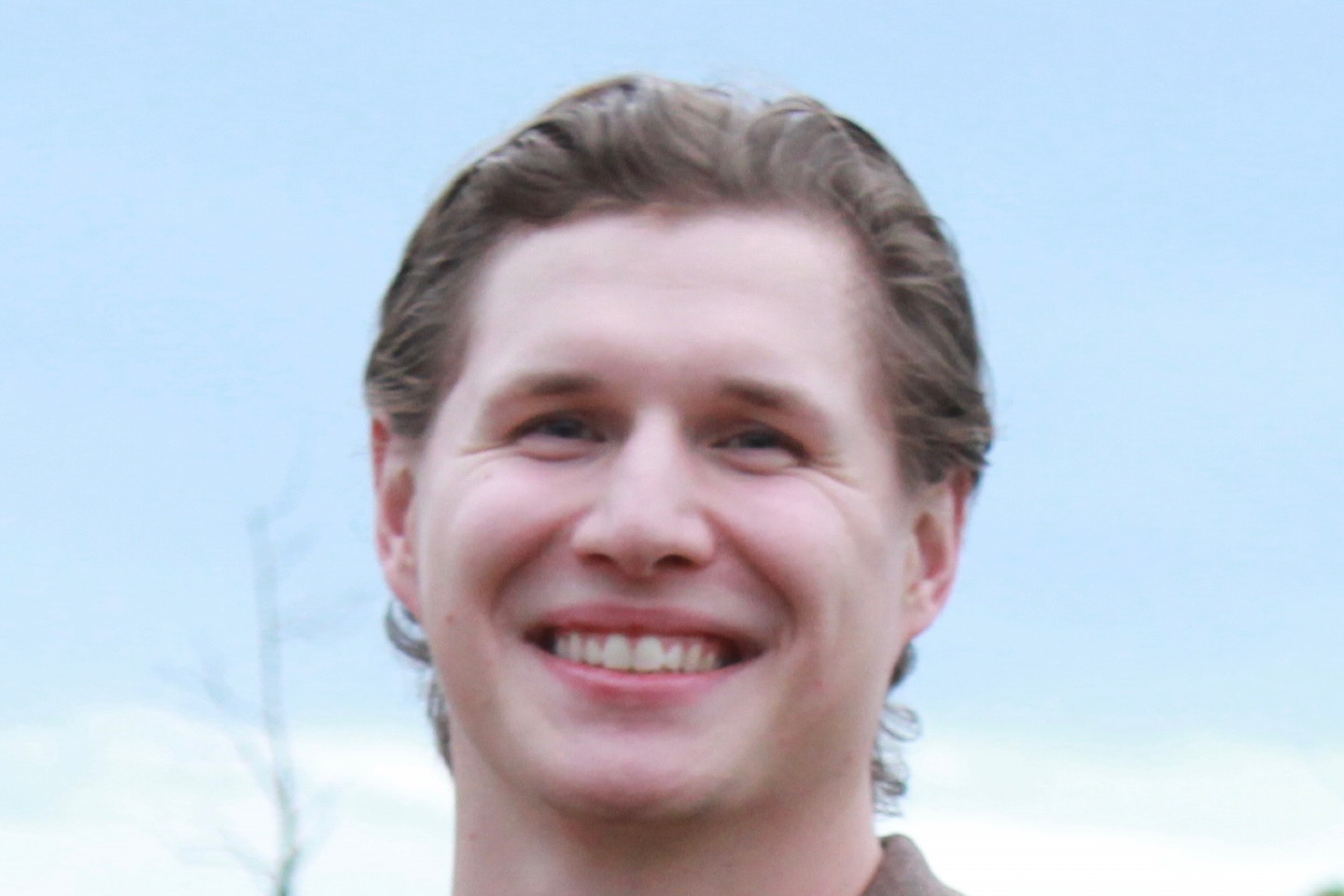 headshot of student outside