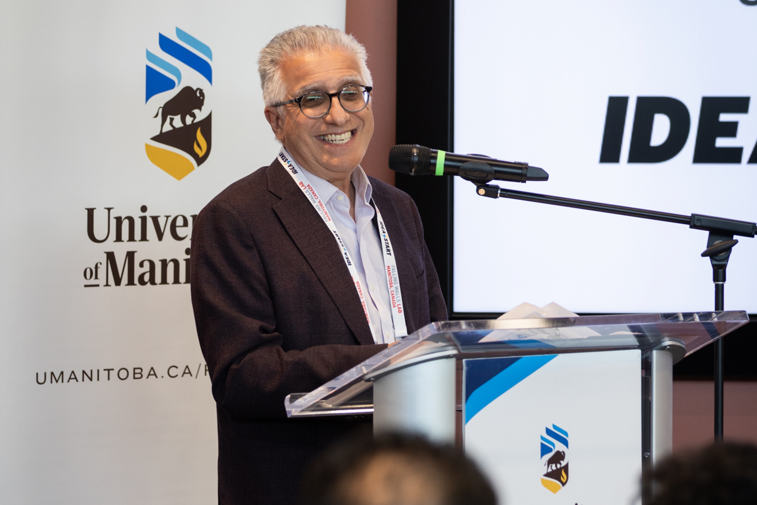 Dr. Michael Benarroch, President and Vice-Chancellor, University of Manitoba 