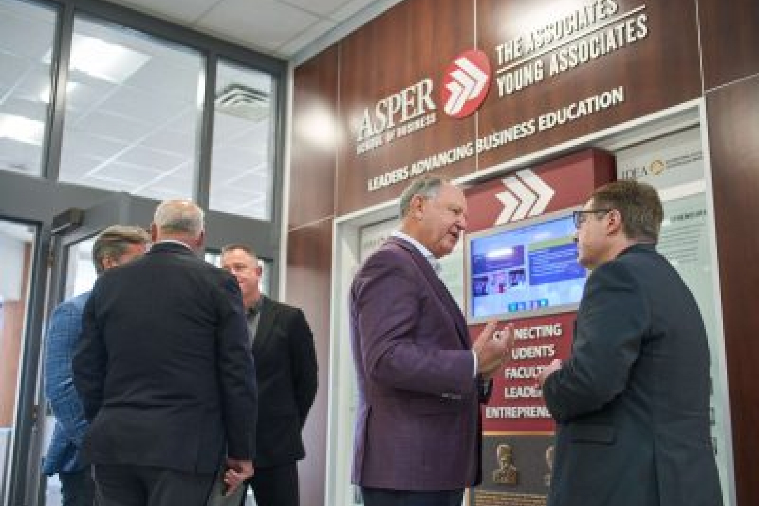 Reinhold Schmieding at the Asper School of Business