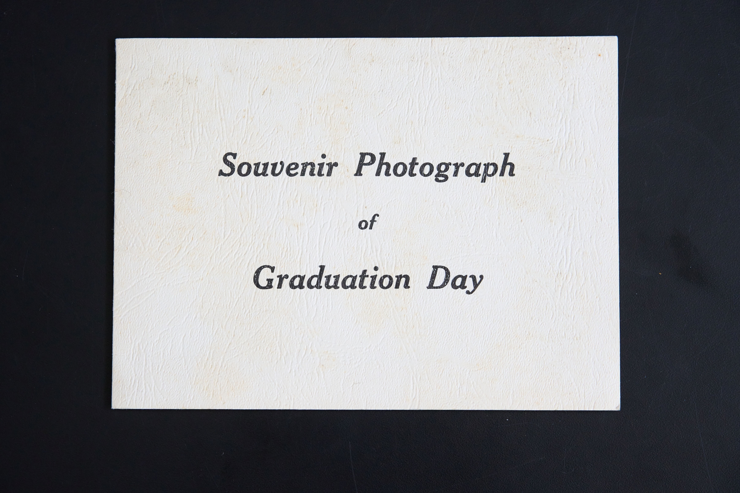 Ron Paley's graduation photo