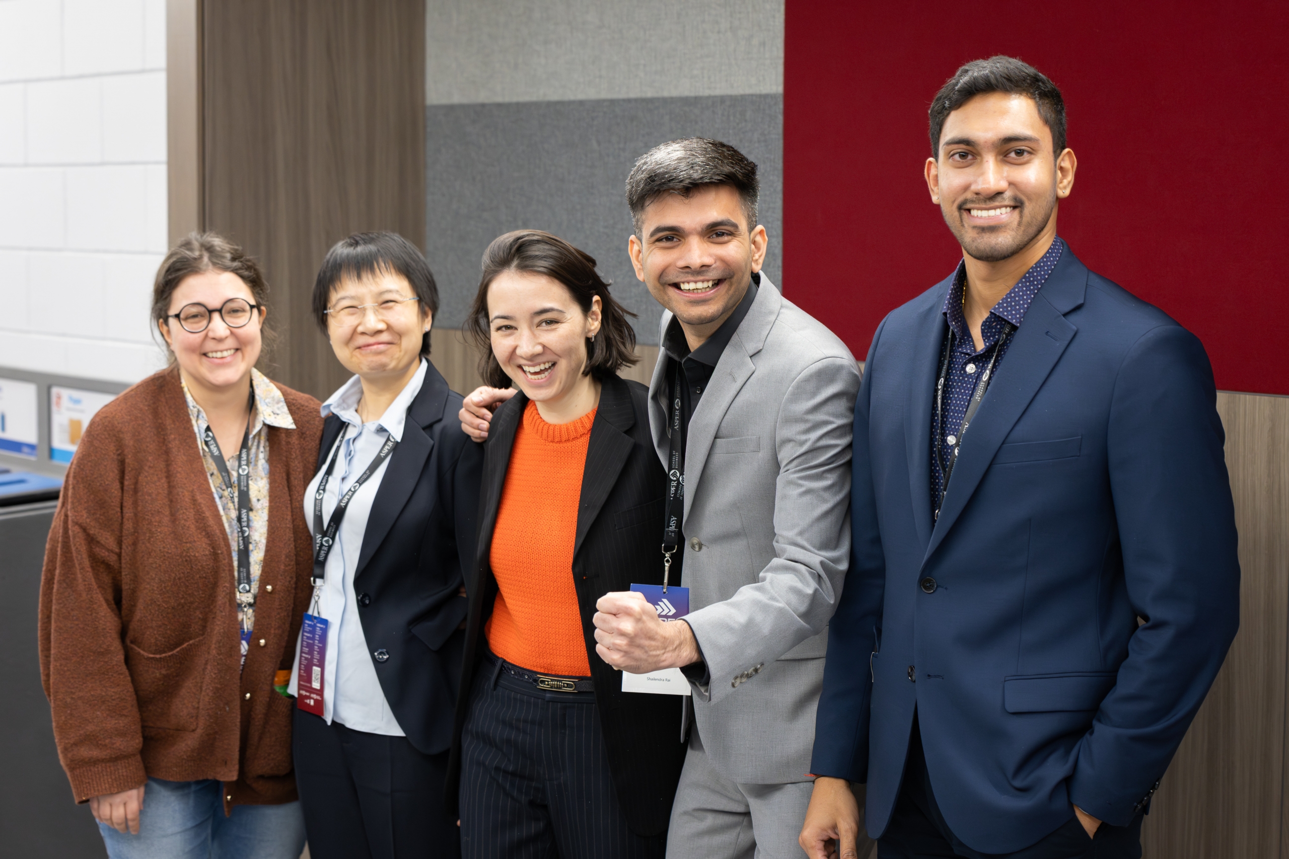 Group shot of competitors