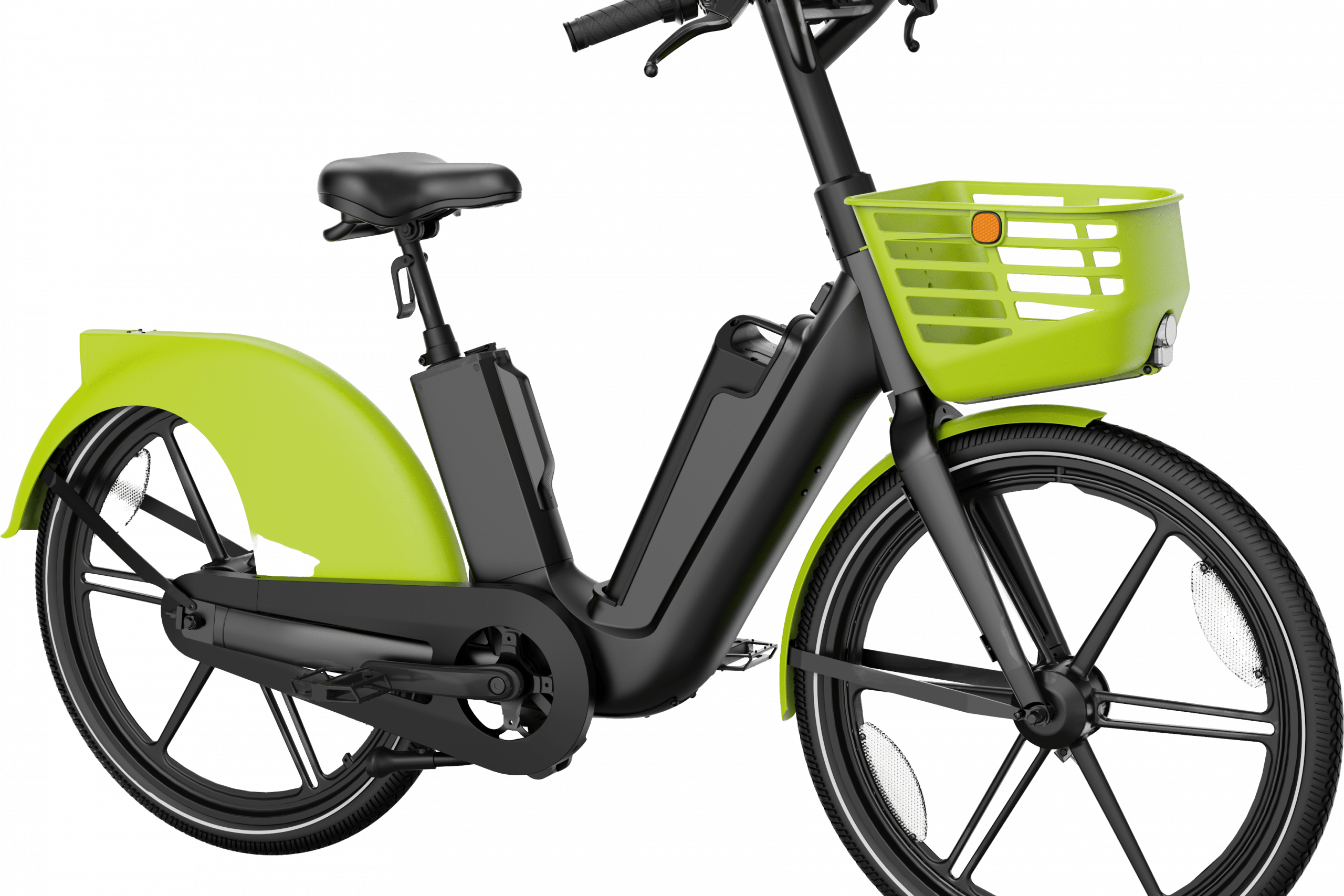 Ebike available for rent.