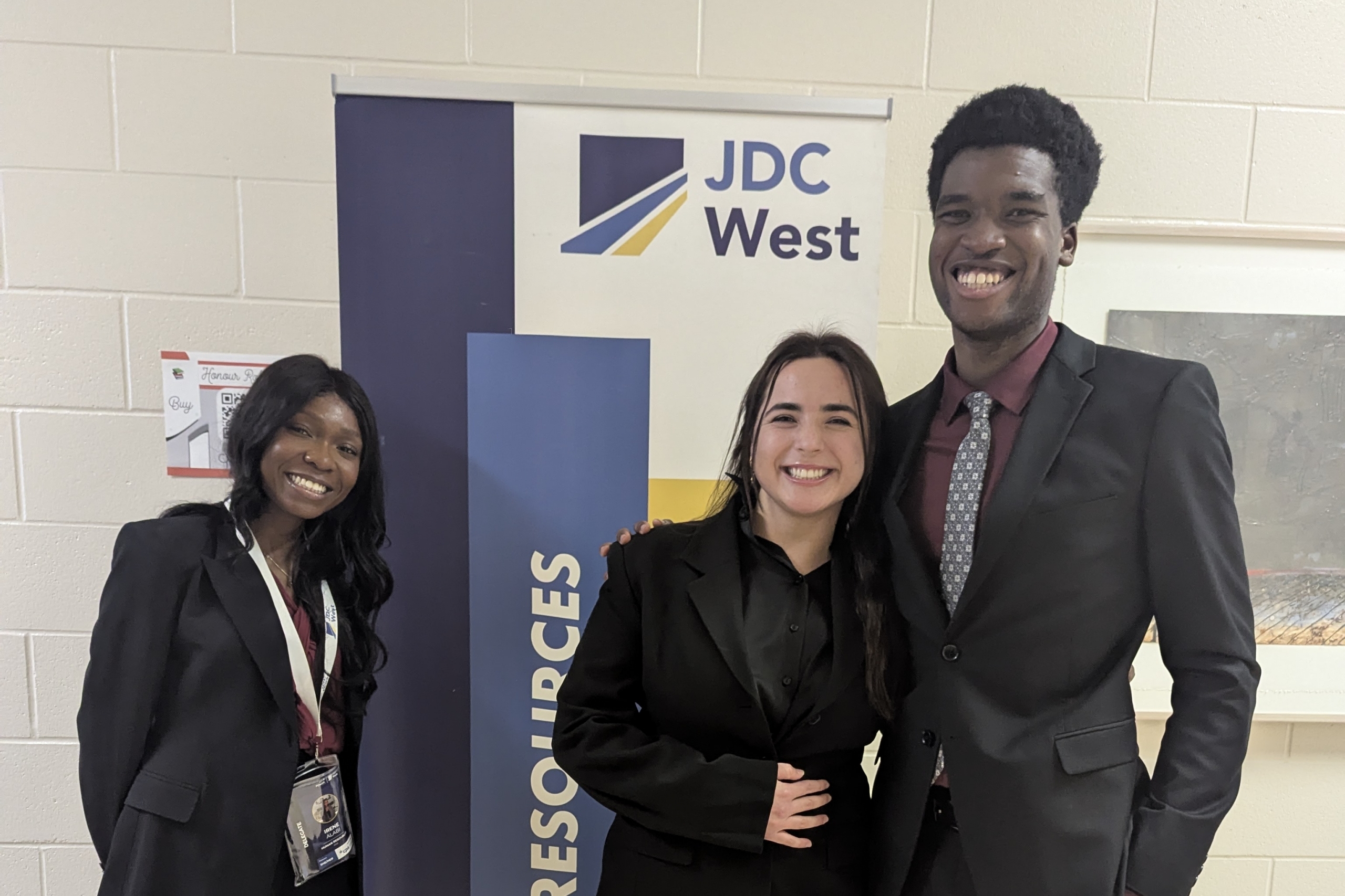 Human Resources students at JDC West