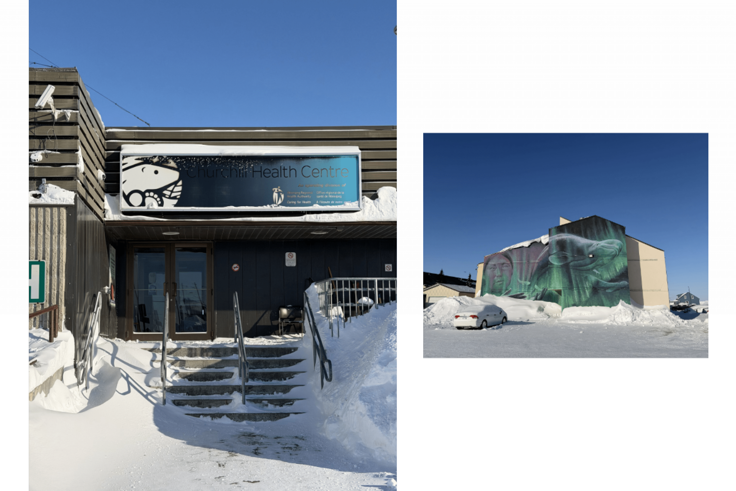 Two buildings in Churchill.