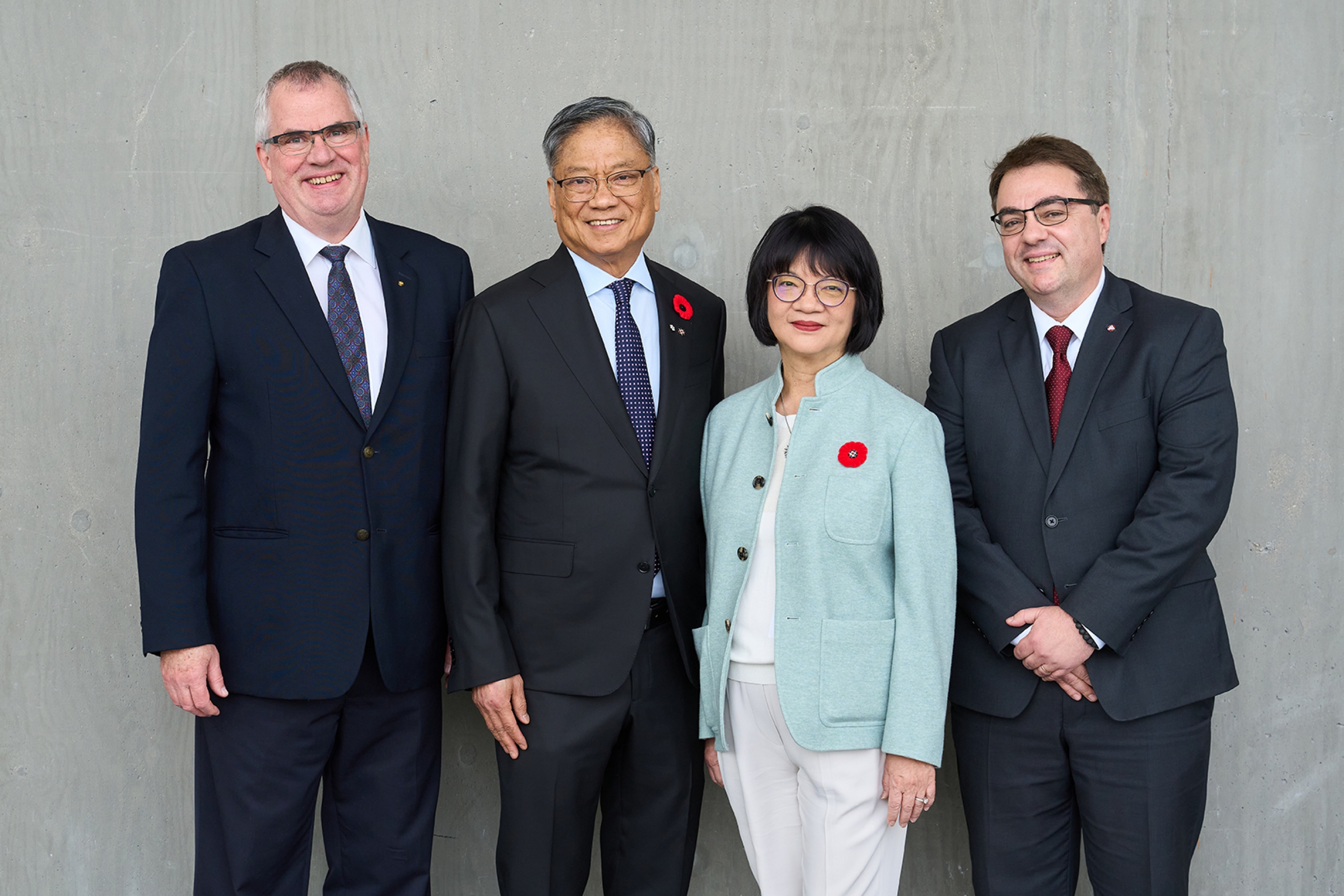 Bruno Dyck, Wayne Chiu, Eleanor Chiu, Bruno Silvestre