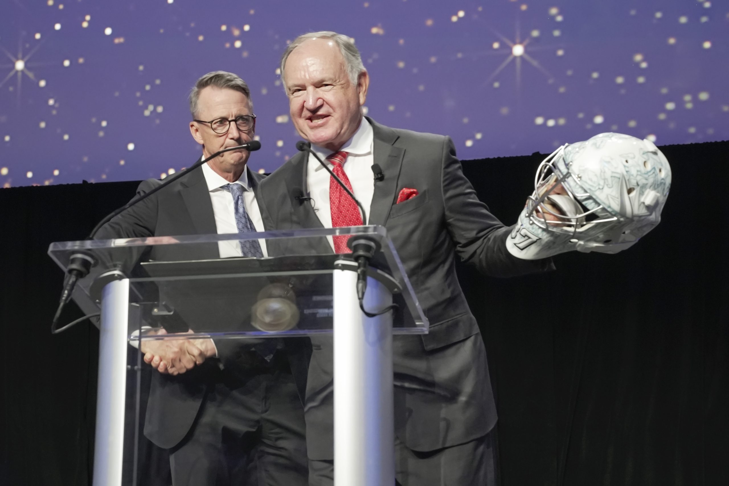 Reinhold Schmieding and Mark Chipman