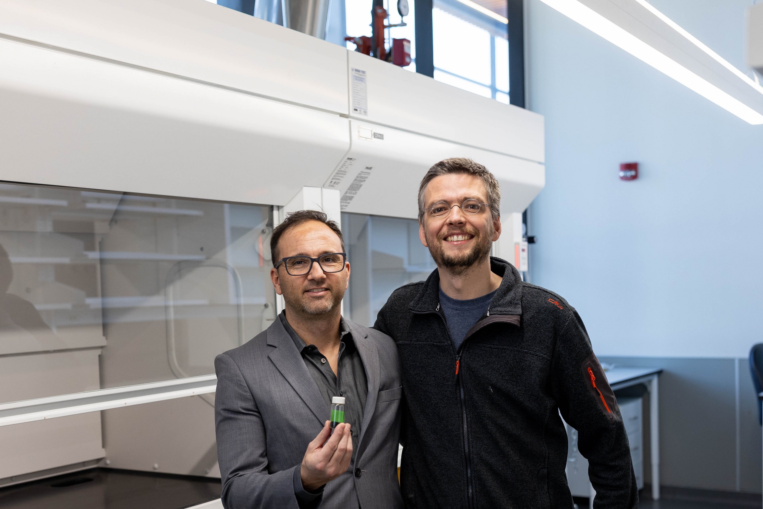 Dr. Christian Kuss and Daniel Gagnon