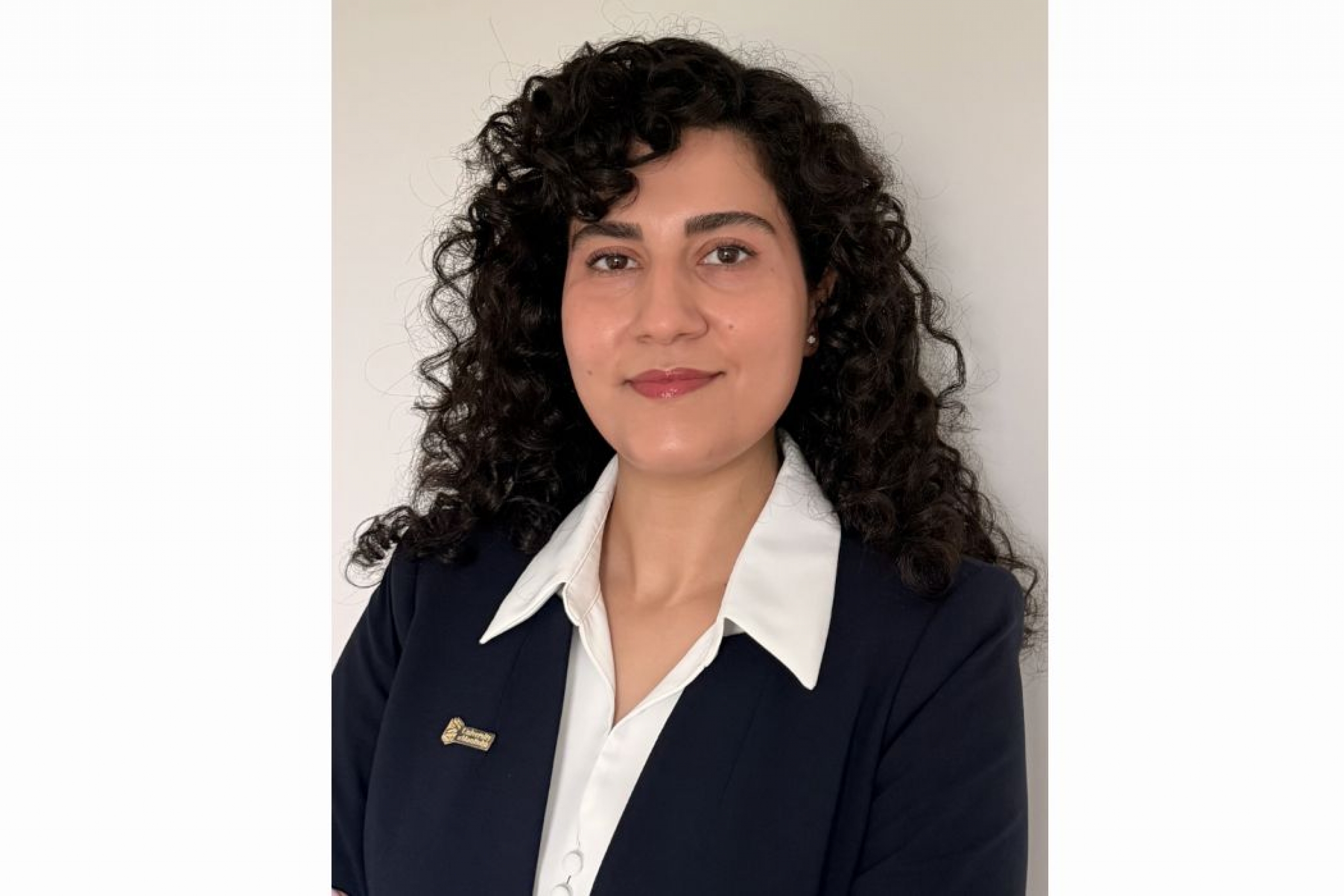 Portrait of Nafiseh Kiamanesh. 