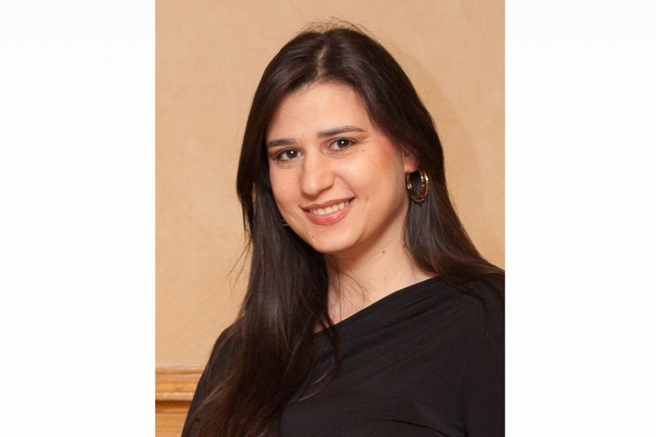 Portrait of Mira Safa. 