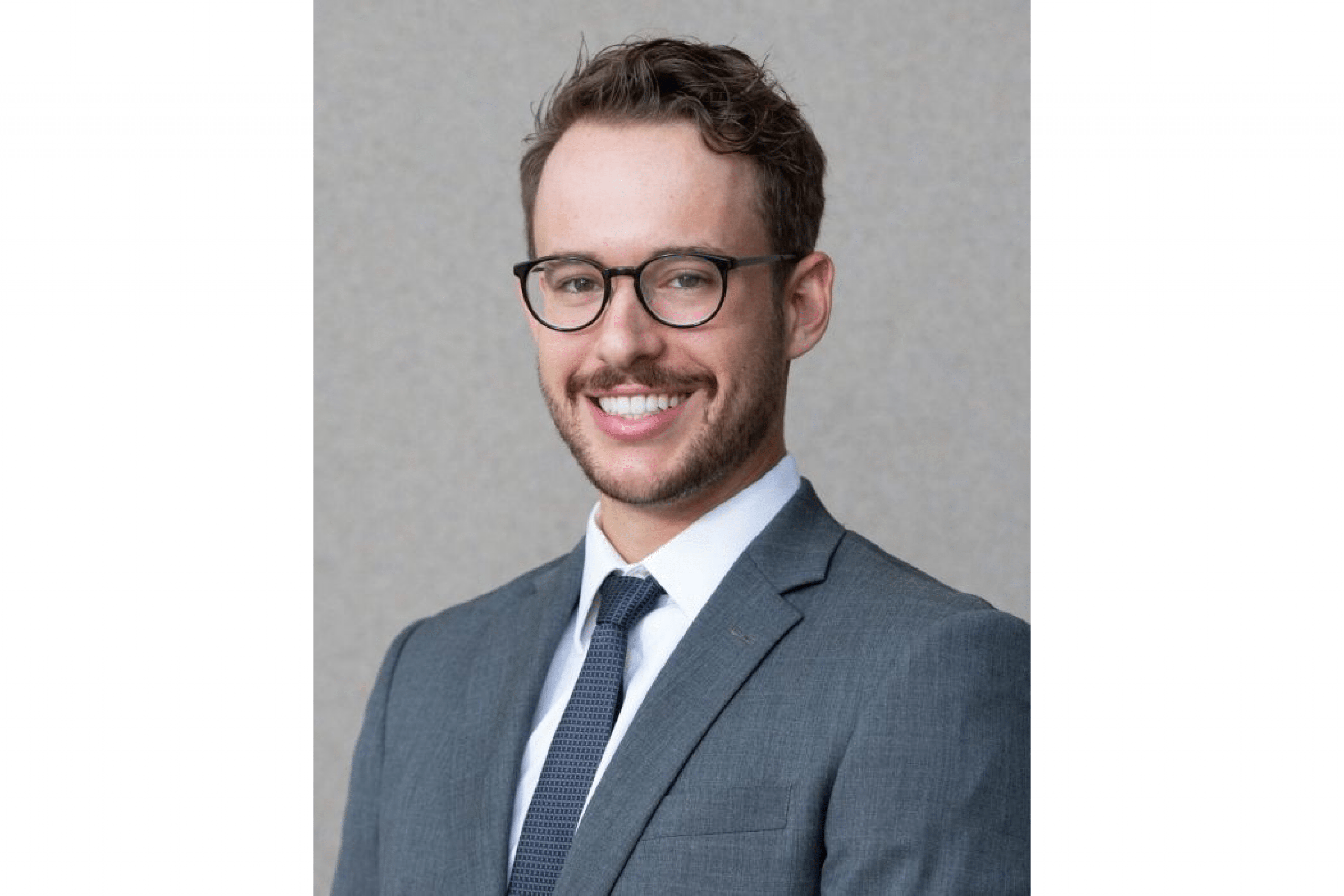 Portrait of Derek Oryniak. 