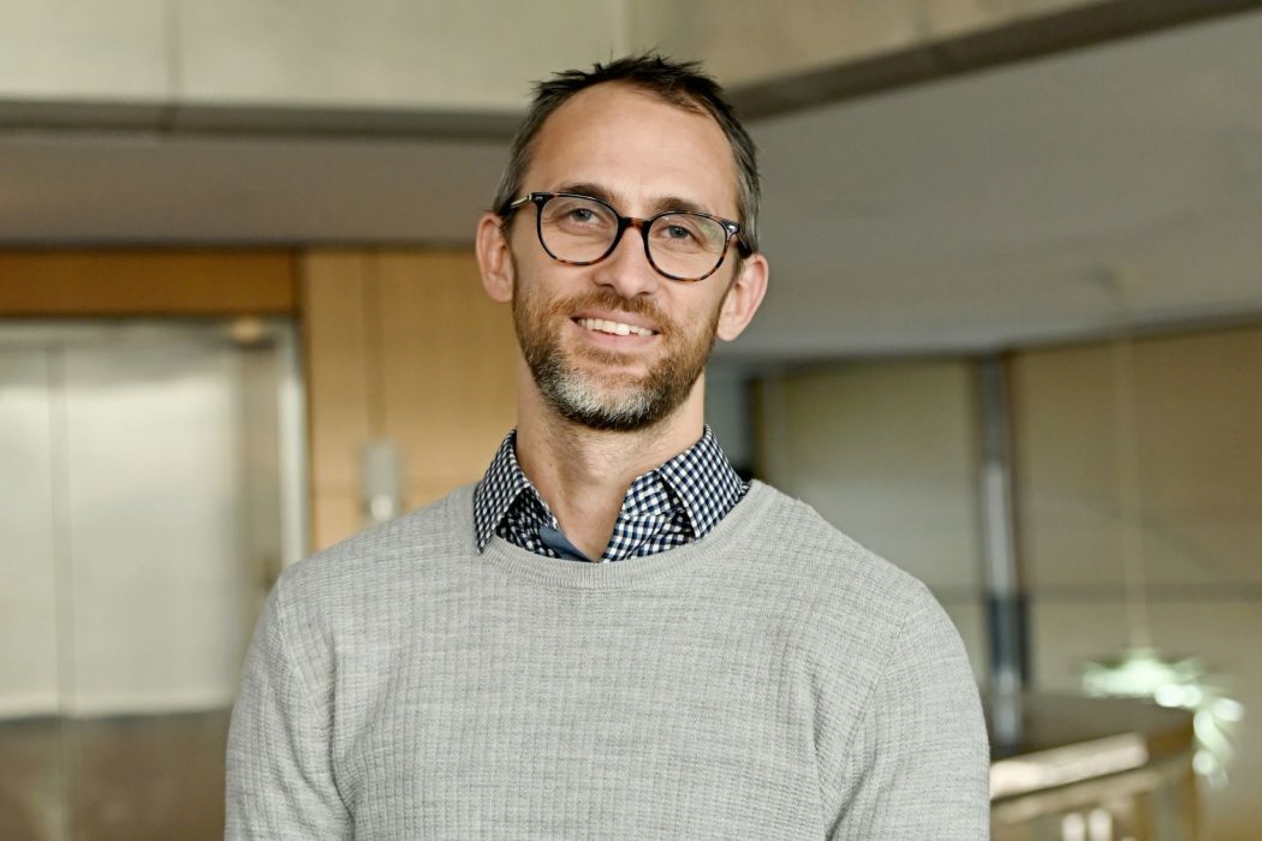 Portrait of Dr. Devon Evans. 