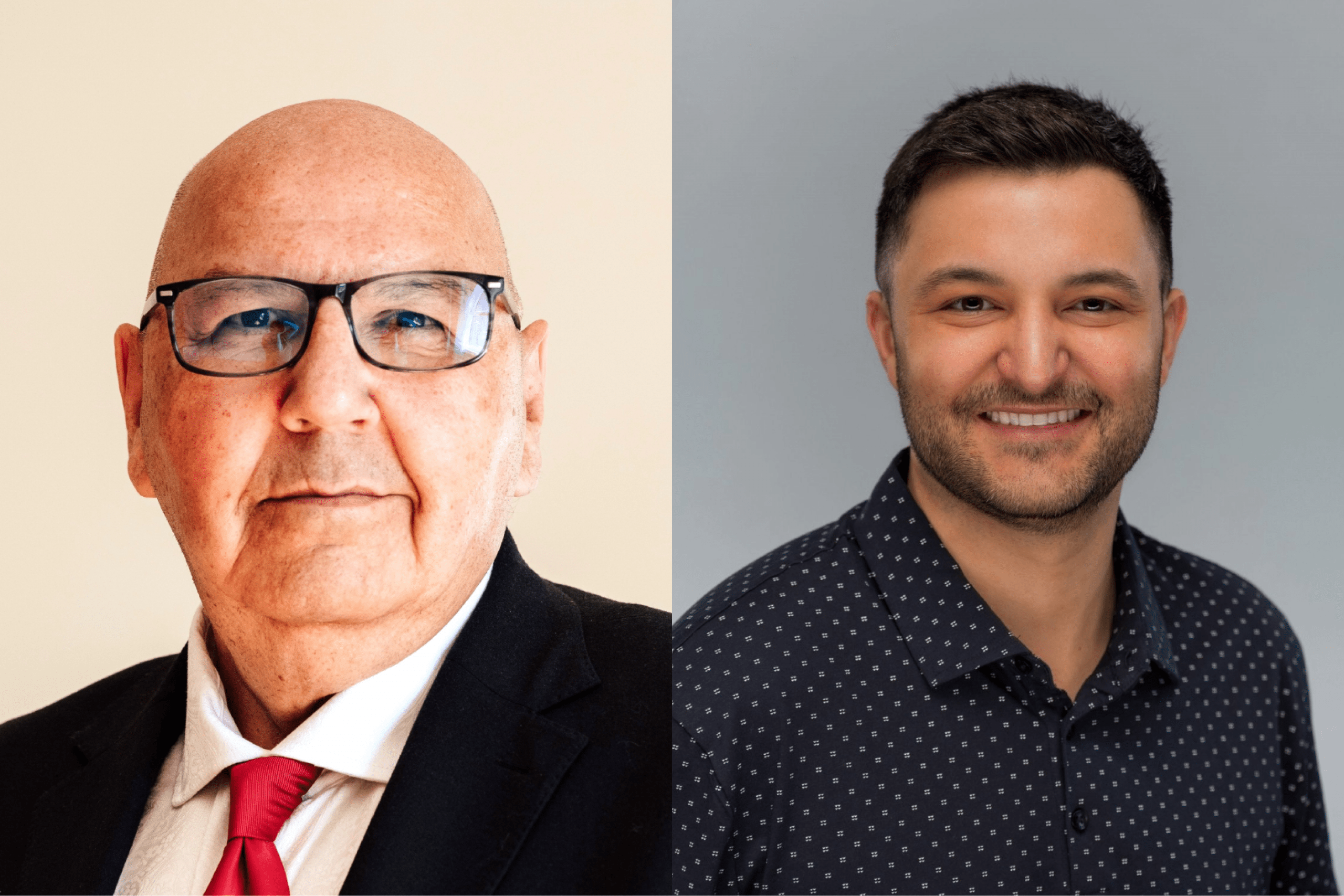 Elder Albert McLeod and Dr. Rusty Souleymanov