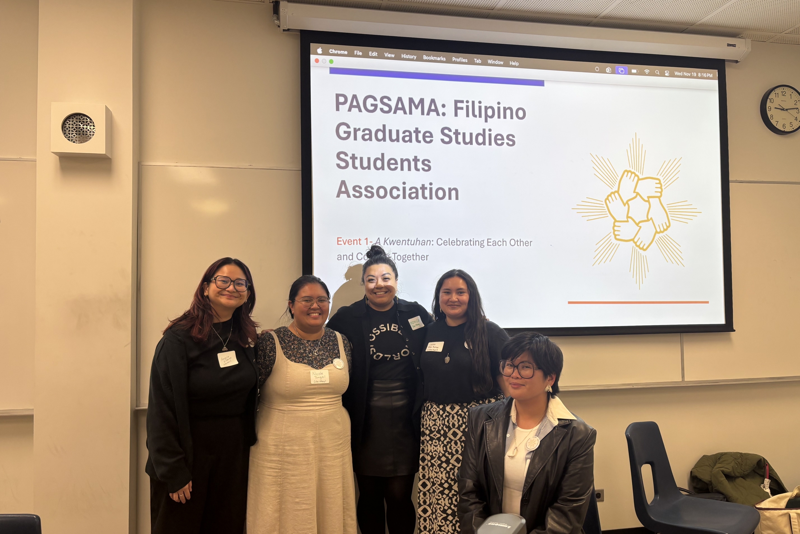 Founding members at the first PADSAMA event