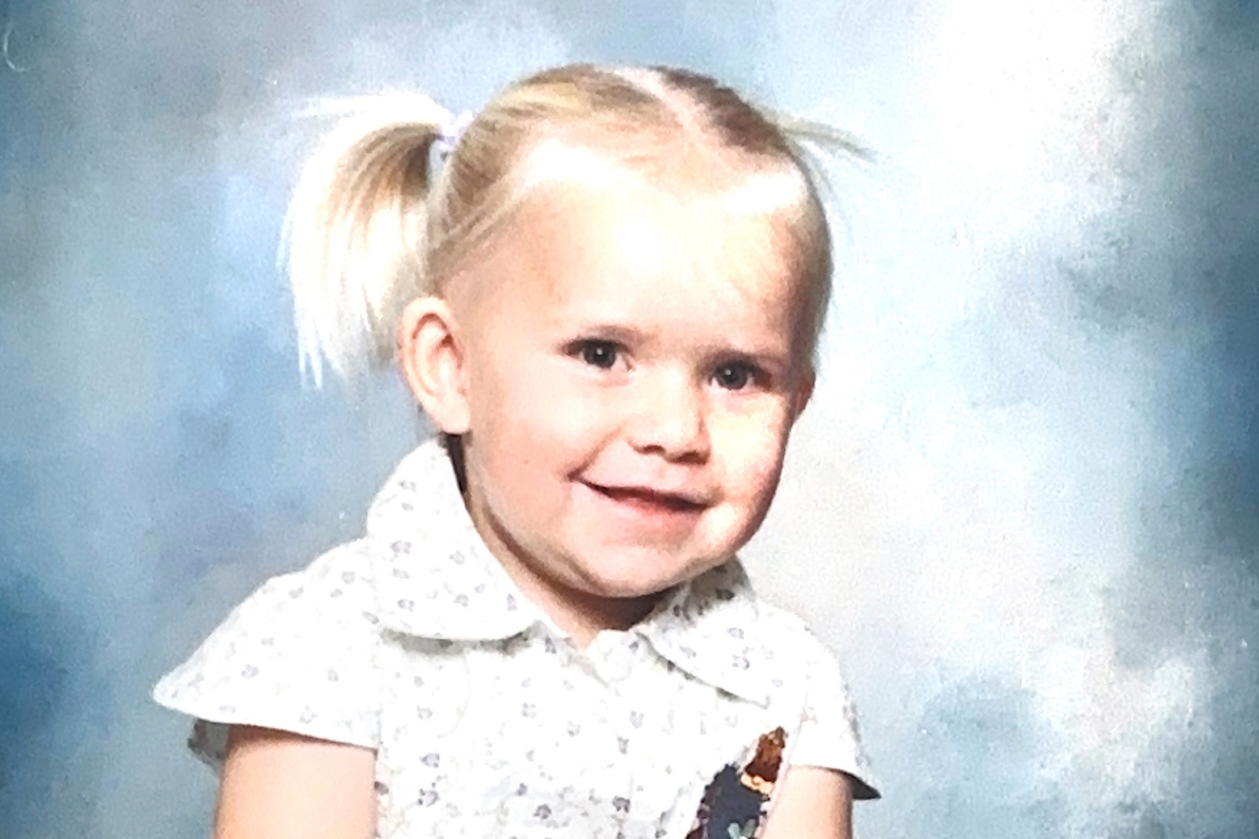 Kaitlyn Klassen in a baby photo