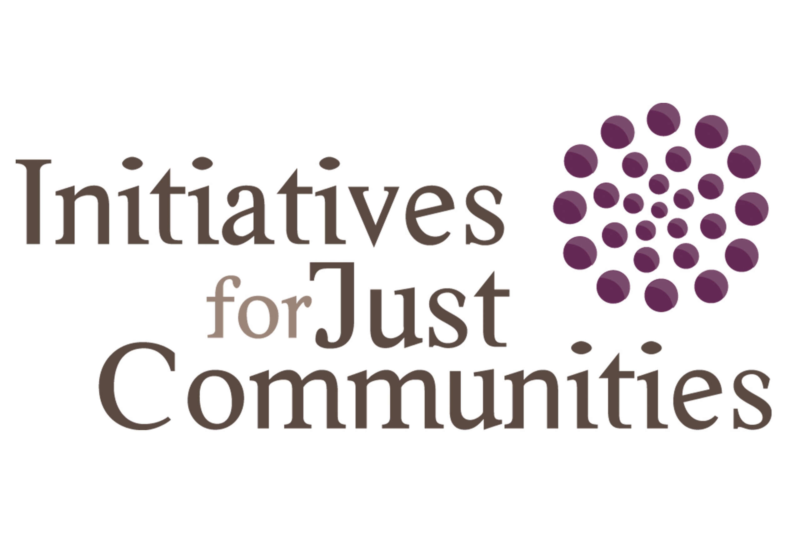 Logo for Initiatives for Just Communities.