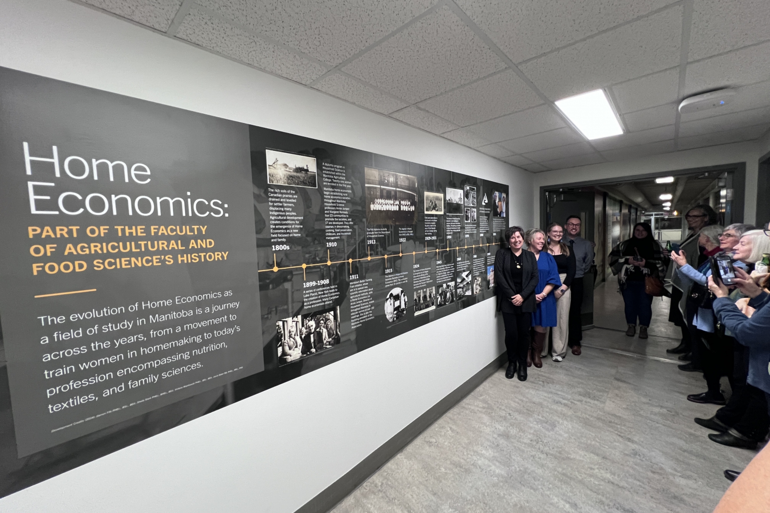Mural celebrates legacy of home economics and human ecology in Manitoba