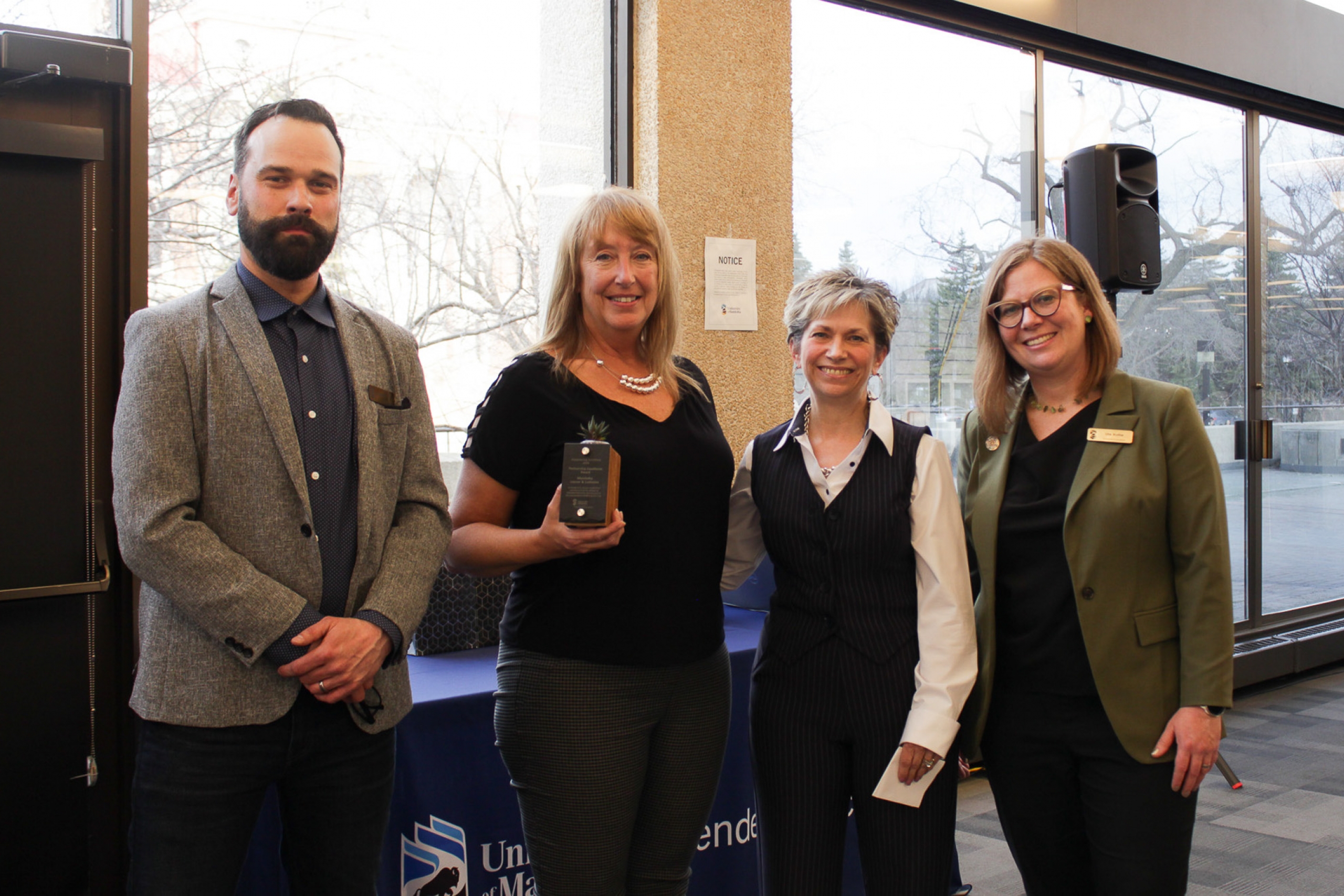 Jeri Smith and Michelle Kaschl- MLL Partnership Excellence Award