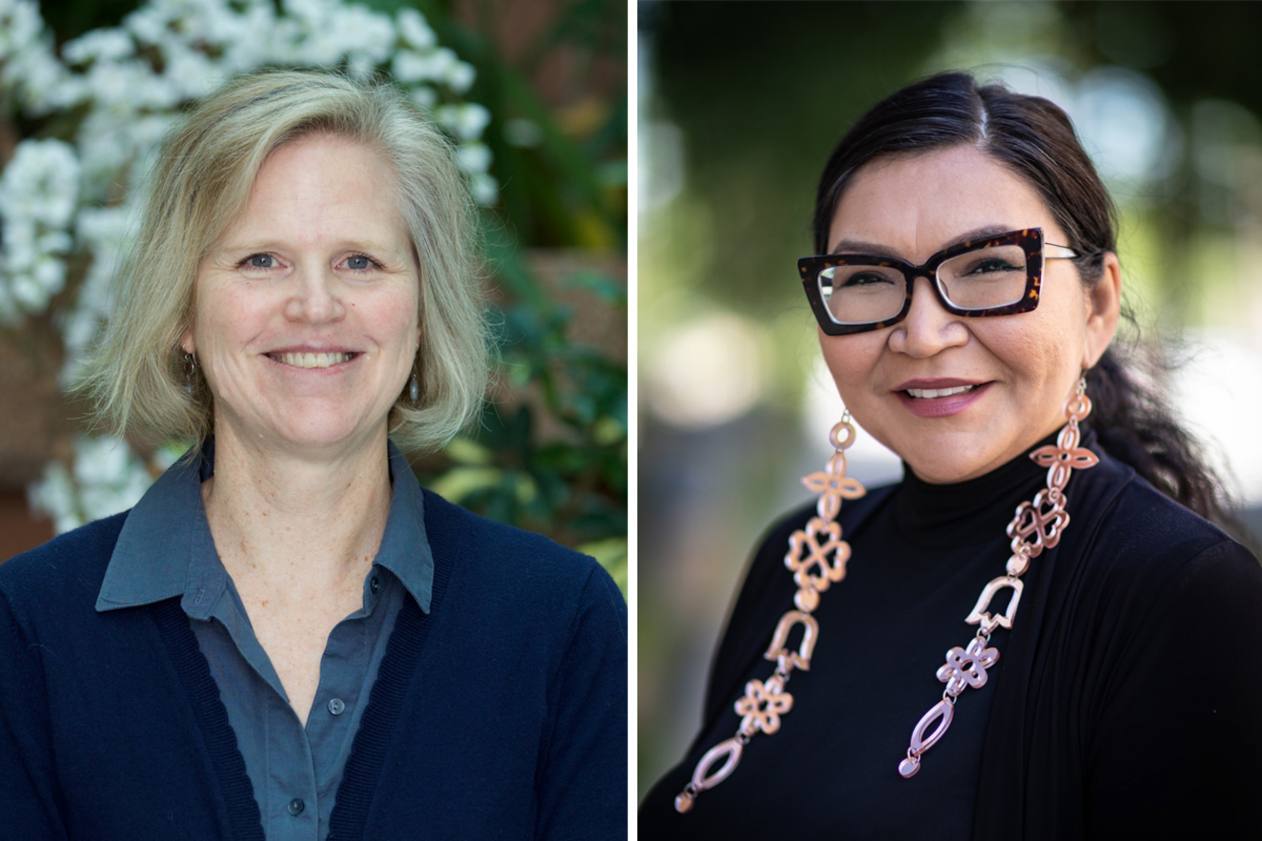 Headshots of Leanne Leclair and Margaret Hart.
