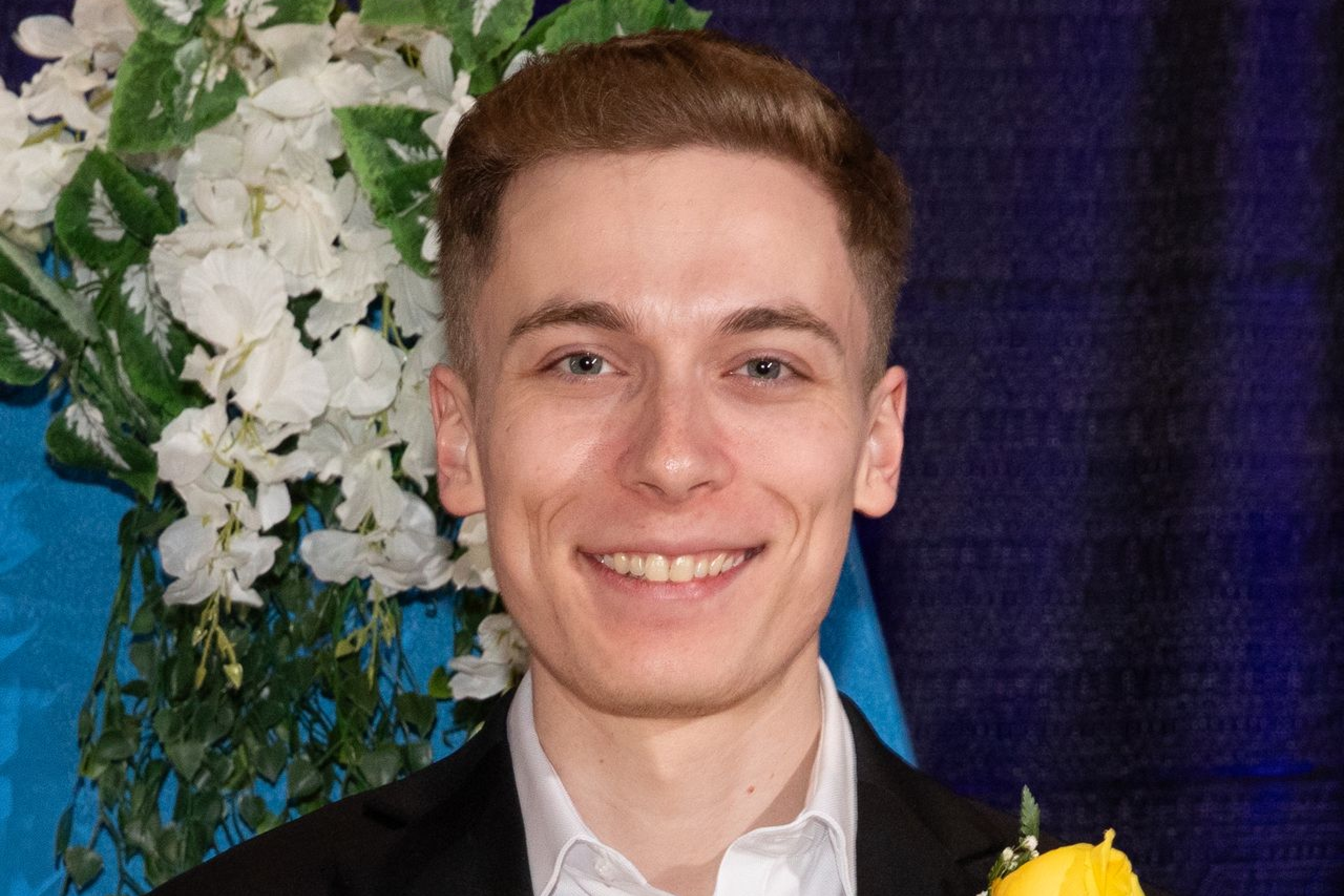 A person in formal wear