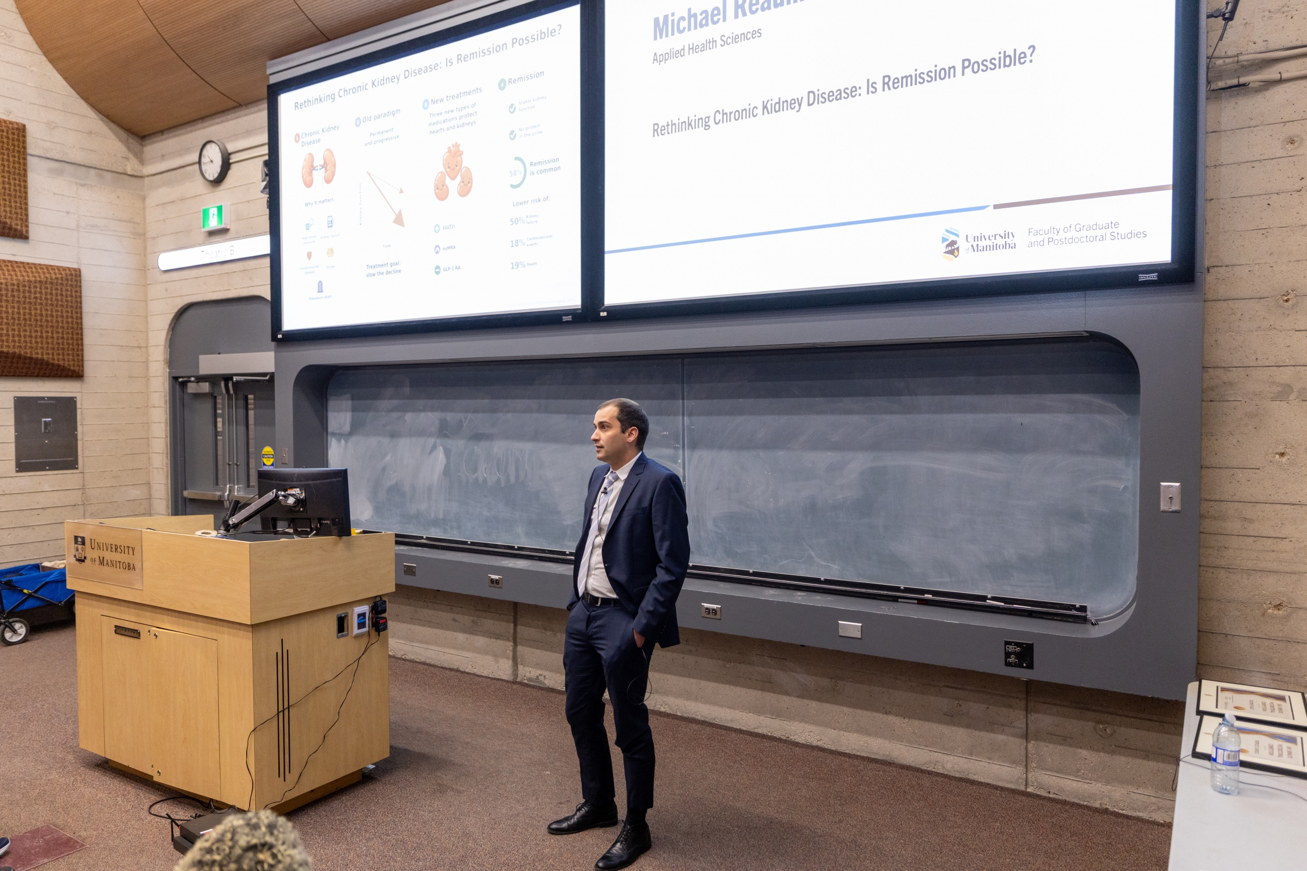Dr. Michael Reaume at the 3MP Competition 2026