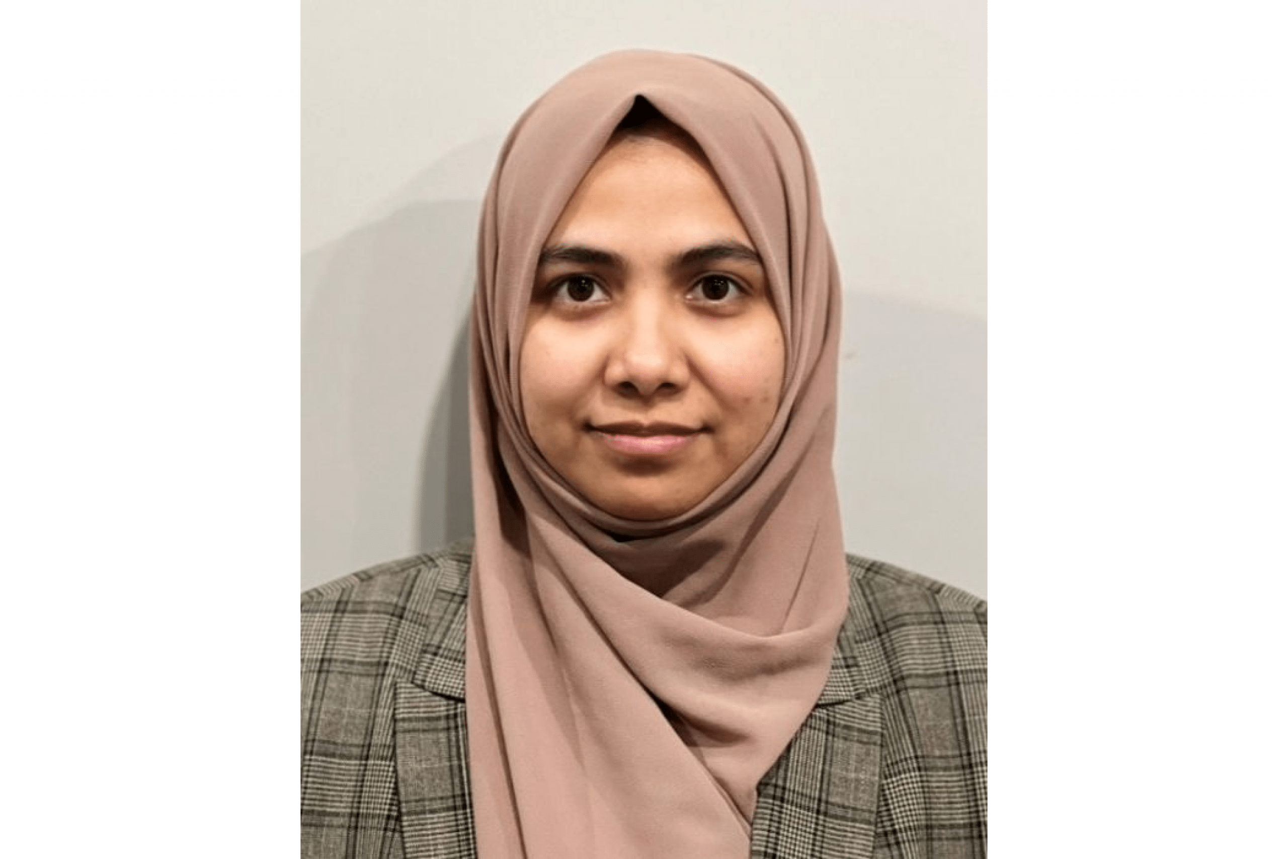 Portrait of Nasiba Ahmed. 