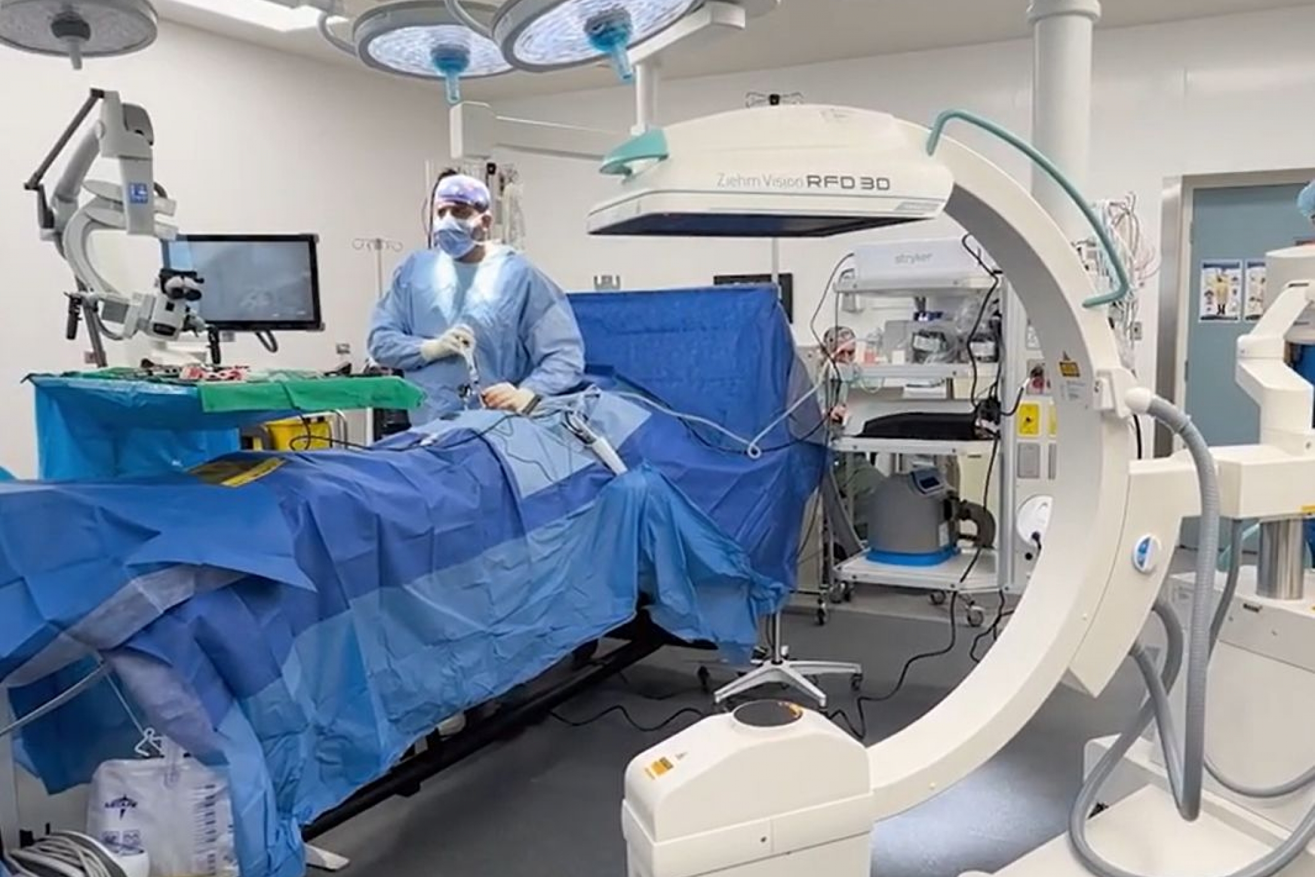 In the operating room Toor